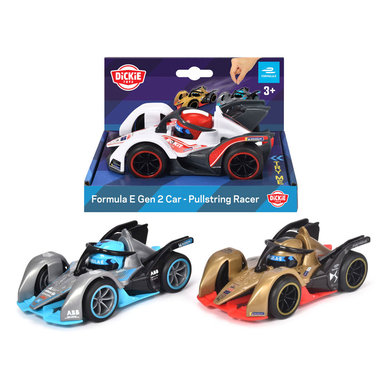Load image into Gallery viewer, Dickie Formula E Pull Back Draad Auto
