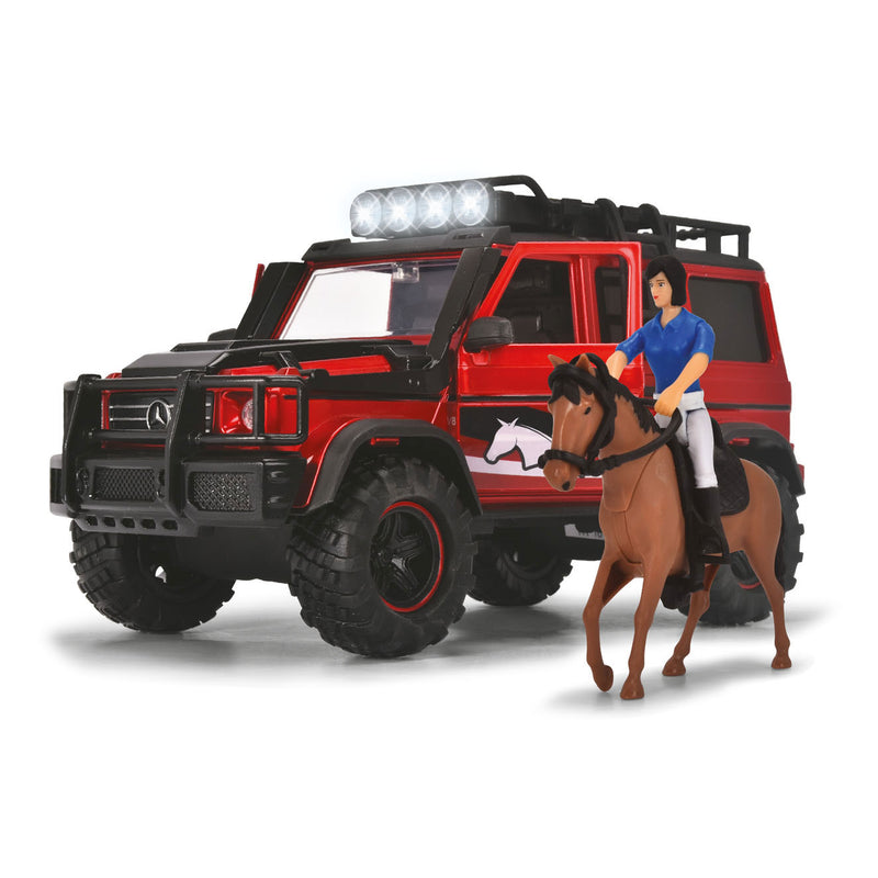 Load image into Gallery viewer, Dickie Jeep met Paardentrailer Speelset
