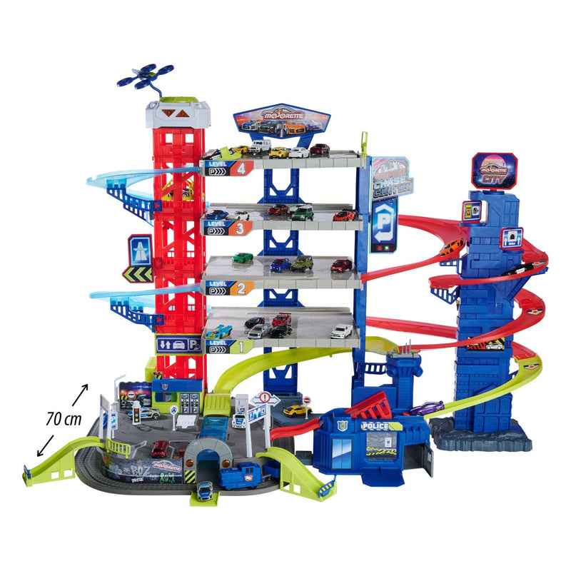 Load image into Gallery viewer, Majorette Super Chase Center Garage
