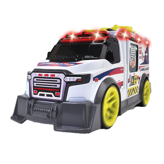 Dickie toys 203307003, ziekenauto, 3 jaar, aa, rood, wit - 203307003