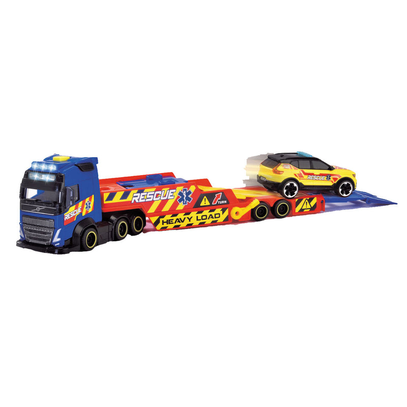 Load image into Gallery viewer, Dickie Transporter met Reddingshelikopter
