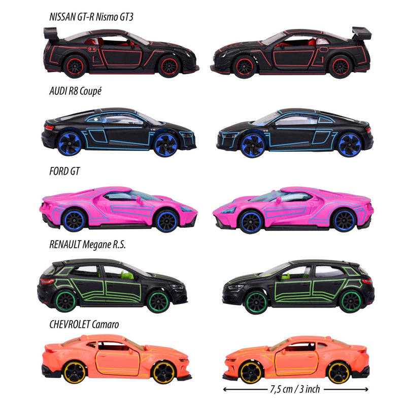 Load image into Gallery viewer, Majorette Light Racers Auto's Giftpack, 5st.
