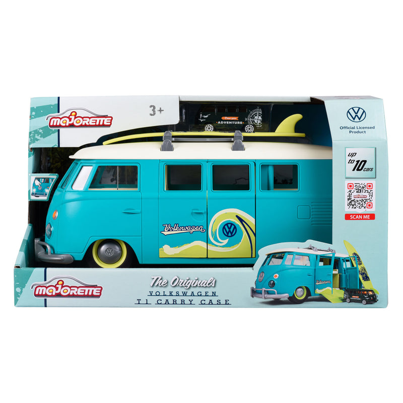 Load image into Gallery viewer, Majorette vw the originals t1 draagkoffer met 1 auto
