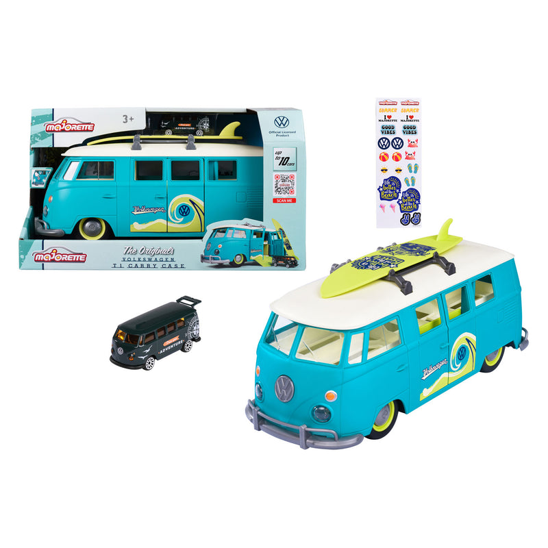 Load image into Gallery viewer, Majorette vw the originals t1 draagkoffer met 1 auto
