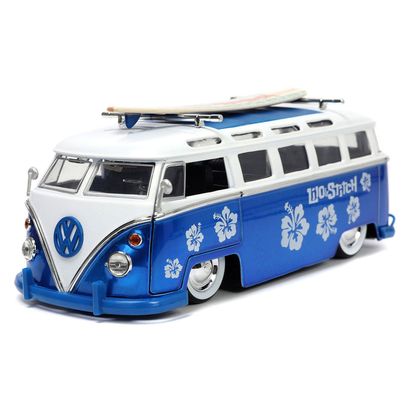 Load image into Gallery viewer, Jada Toys Jada Die-Cast Lilo en Volkswagen T1 Bus 1:24
