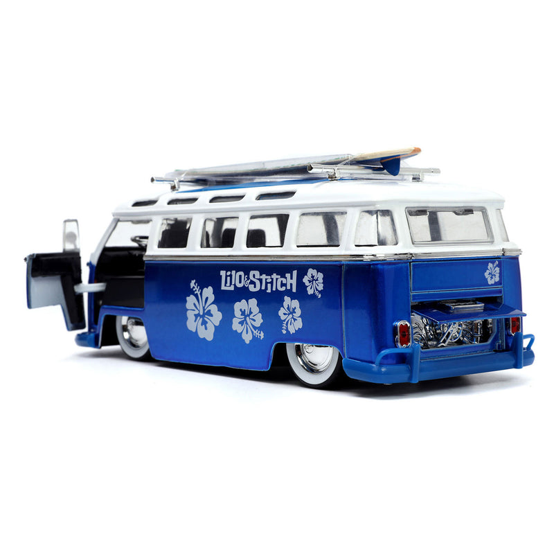 Load image into Gallery viewer, Jada Toys Jada Die-Cast Lilo en Volkswagen T1 Bus 1:24
