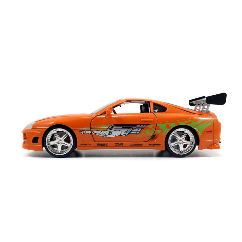 Load image into Gallery viewer, Jada toys jada die-cast fast furious 1995 toyota supra raceauto 1:24
