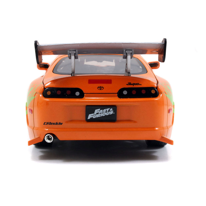 Load image into Gallery viewer, Jada toys jada die-cast fast furious 1995 toyota supra raceauto 1:24
