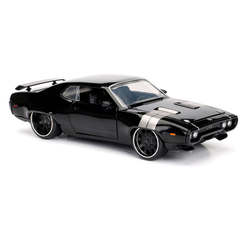 Load image into Gallery viewer, Jada Die-Cast Fast Furious FF8 1972 Plymouth GTX Raceauto 1:24
