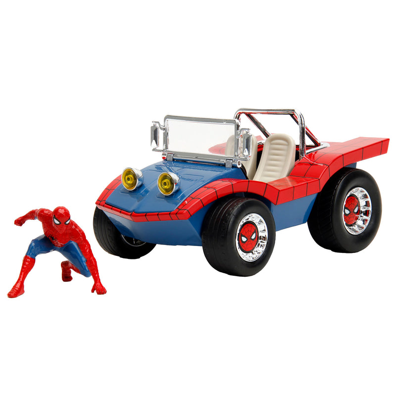 Load image into Gallery viewer, Jada Die-Cast Marvel Spider-Man Buggy 1:24
