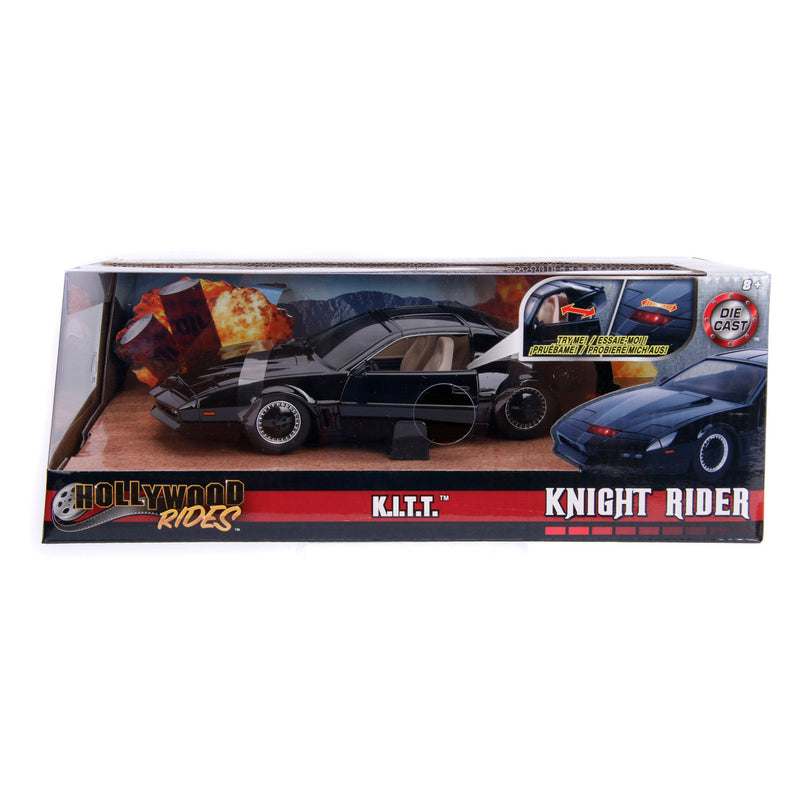 Load image into Gallery viewer, Jada Die-Cast Knigh Rider 1982 Pontiac Trans AM Auto 1:24
