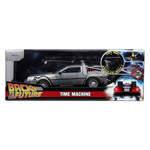 Jada toys jada die-cast time machine back to the future 1 auto 1:24