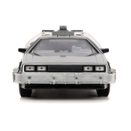 Jada die-cast time machine back to the future 1 auto 1:24