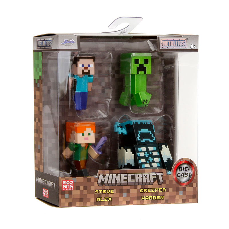 Load image into Gallery viewer, Jada Toys Jada Metalfigs Die-Cast Minecraft Figuren Wave 9, 4st.

