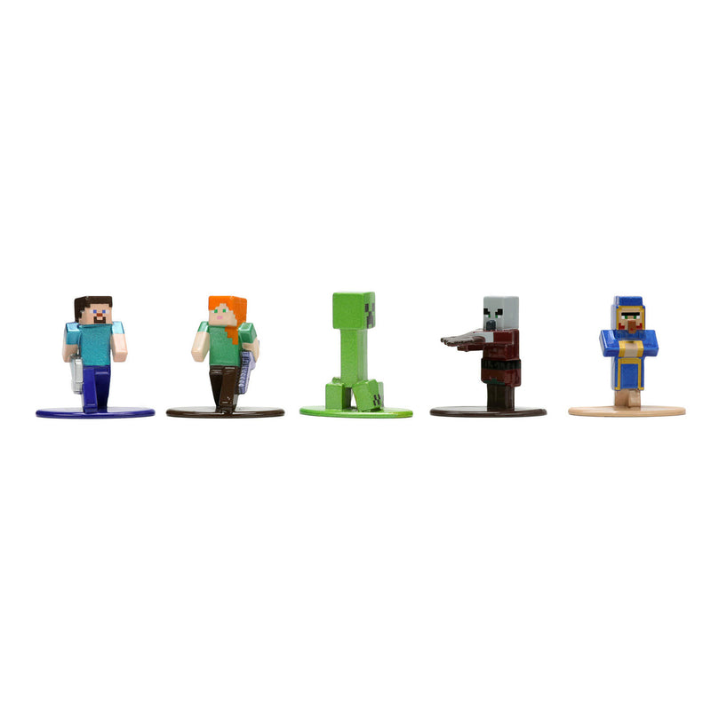 Load image into Gallery viewer, Jada Toys Jada Die-Cast Minecraft Multi Pack Nano Actiefiguren Wave 8
