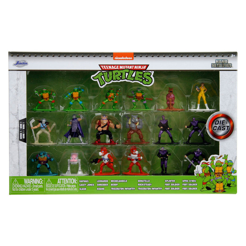 Load image into Gallery viewer, Jada Toys Jada Metalfigs Die-Cast Teenage Mutant Ninja Turtles Wave 1 18st.
