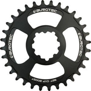 Burgtec 3 mm offset thick thin chainring for sram 3-bolt