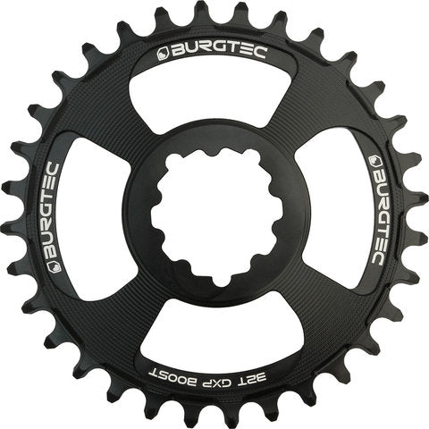Load image into Gallery viewer, Burgtec 3 mm offset thick thin chainring for sram 3-bolt
