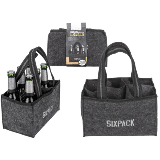 Ootb vilten bierfleshouder sixpack