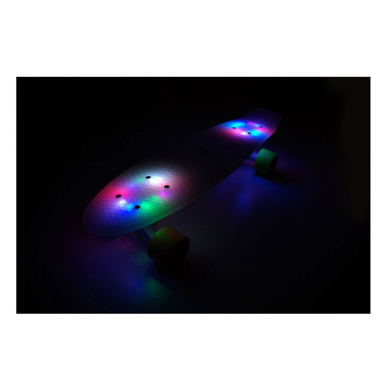 Load image into Gallery viewer, Hudora Skateboard Retro met Licht
