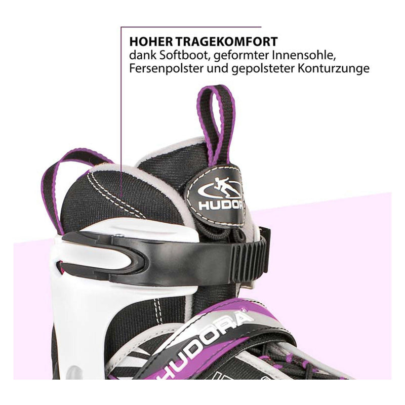 Load image into Gallery viewer, Hudora kinder skeelers mia paars, mt 29-32

