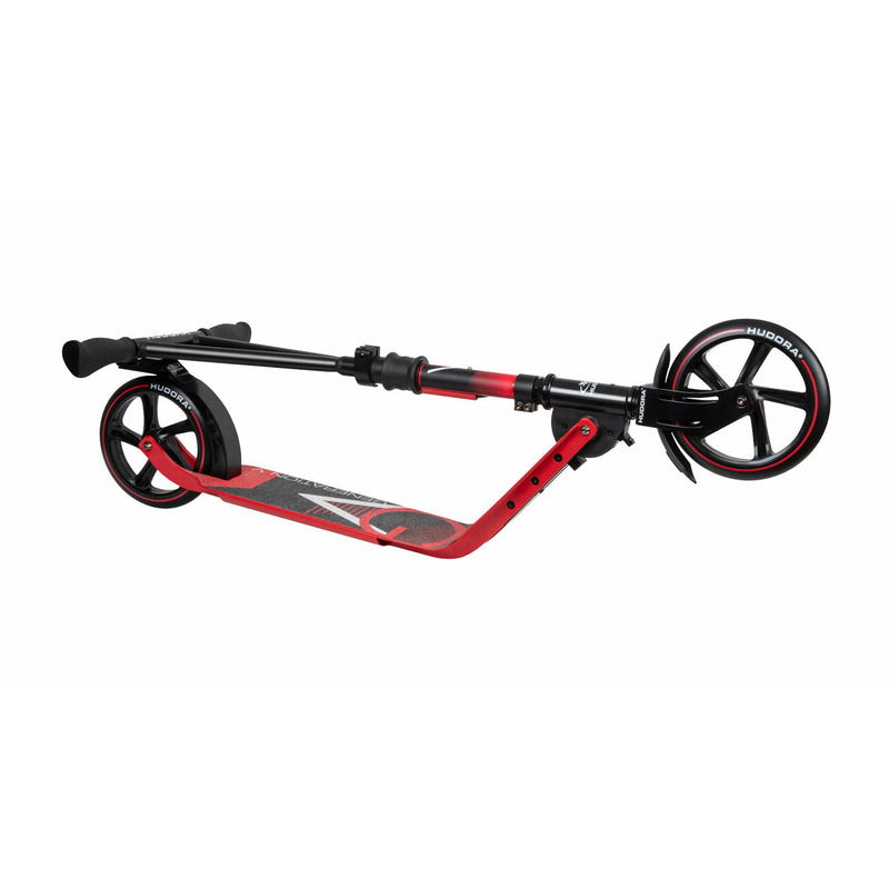 Load image into Gallery viewer, Hudora BigWheel 205 met V-vormig Stuur Rood
