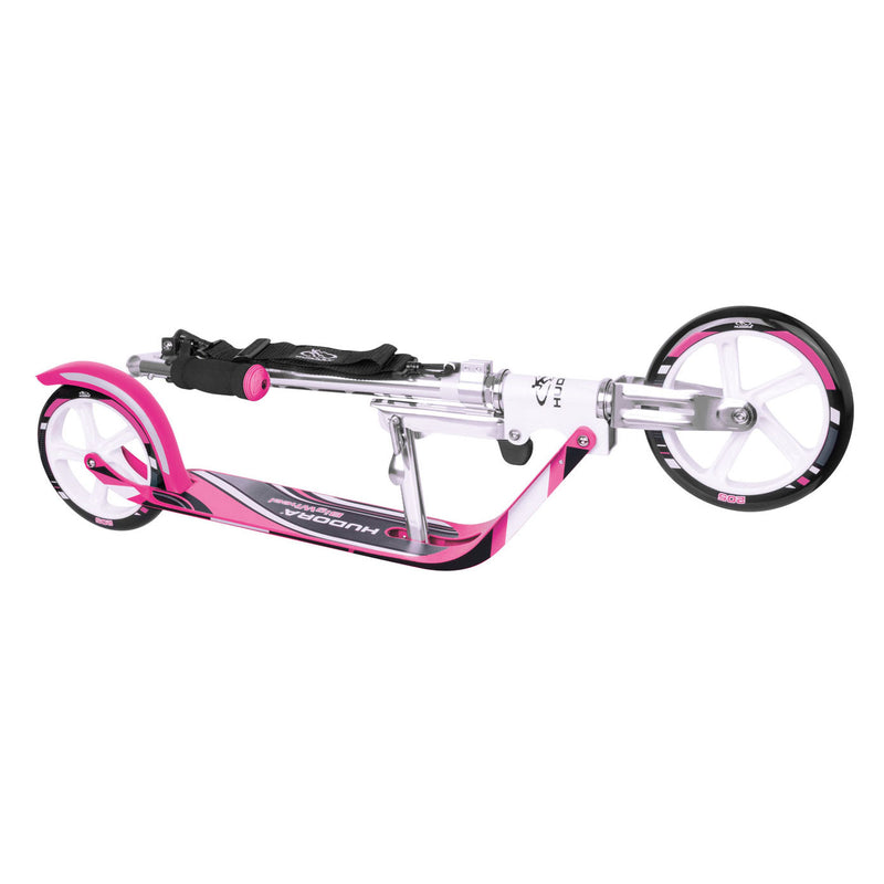 Load image into Gallery viewer, Hudora scooter big wheel step rx205 - wit roze
