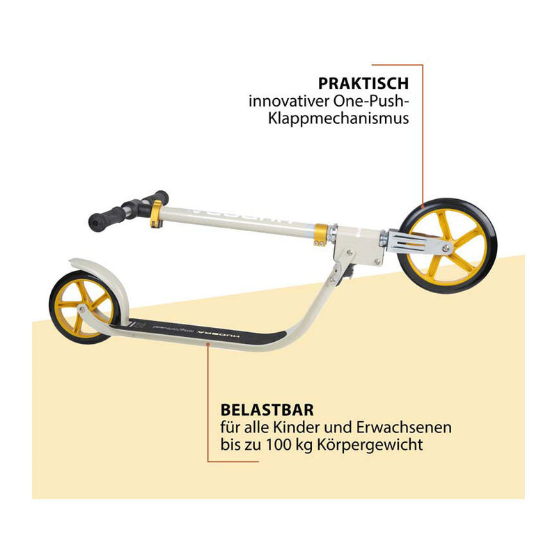 Load image into Gallery viewer, Hudora big wheel step 215 scooter - sand
