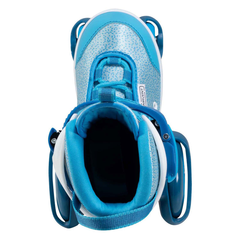 Load image into Gallery viewer, Hudora rolschaatsen my first quad blauw, maat 30-33
