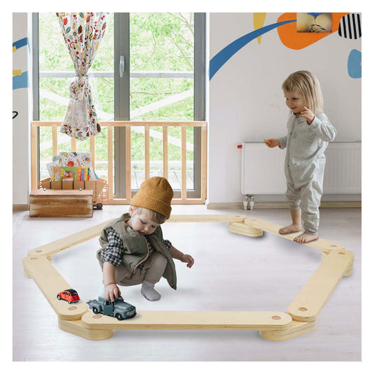 Rc houten balansciuitset, 15dlg.