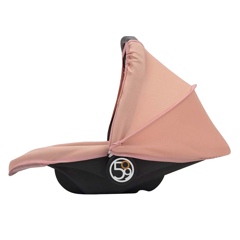 Load image into Gallery viewer, 3-in-1 poppenautostoel - roze
