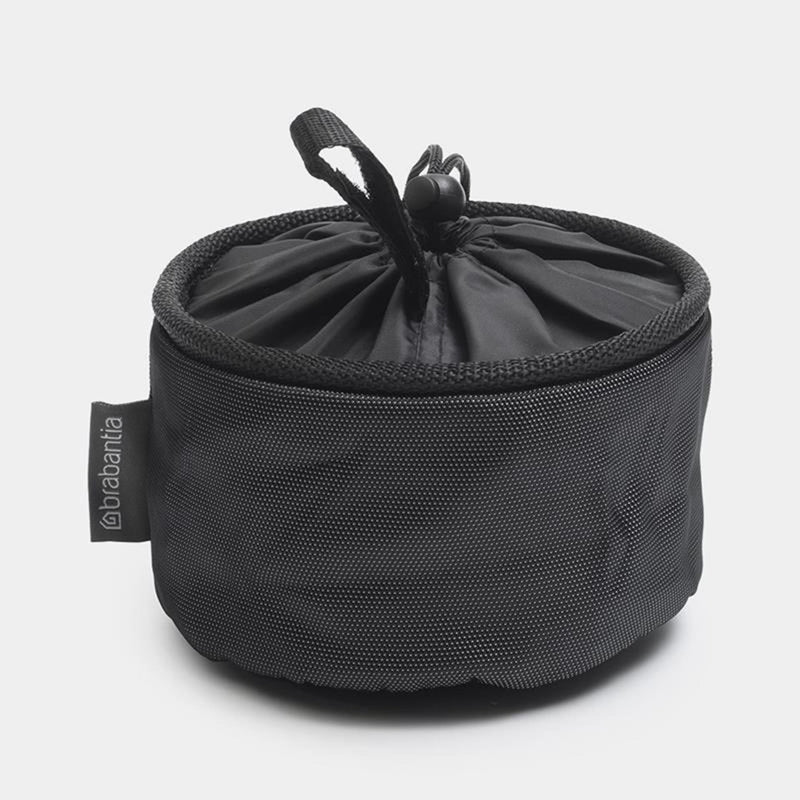 Load image into Gallery viewer, Brabantia wasknijpertasje 18xh16cm zwart
