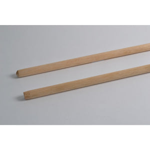 Linea houten bezemsteel 120 cm ongelakt