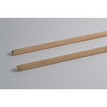 Linea houten bezemsteel 120 cm ongelakt