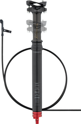 Load image into Gallery viewer, Thomson covert black 60 mm seatpost
