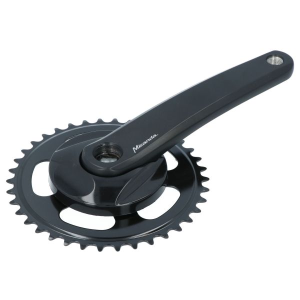 Load image into Gallery viewer, Miranda  delta crankstel 38t +disc 9.5cm zwart
