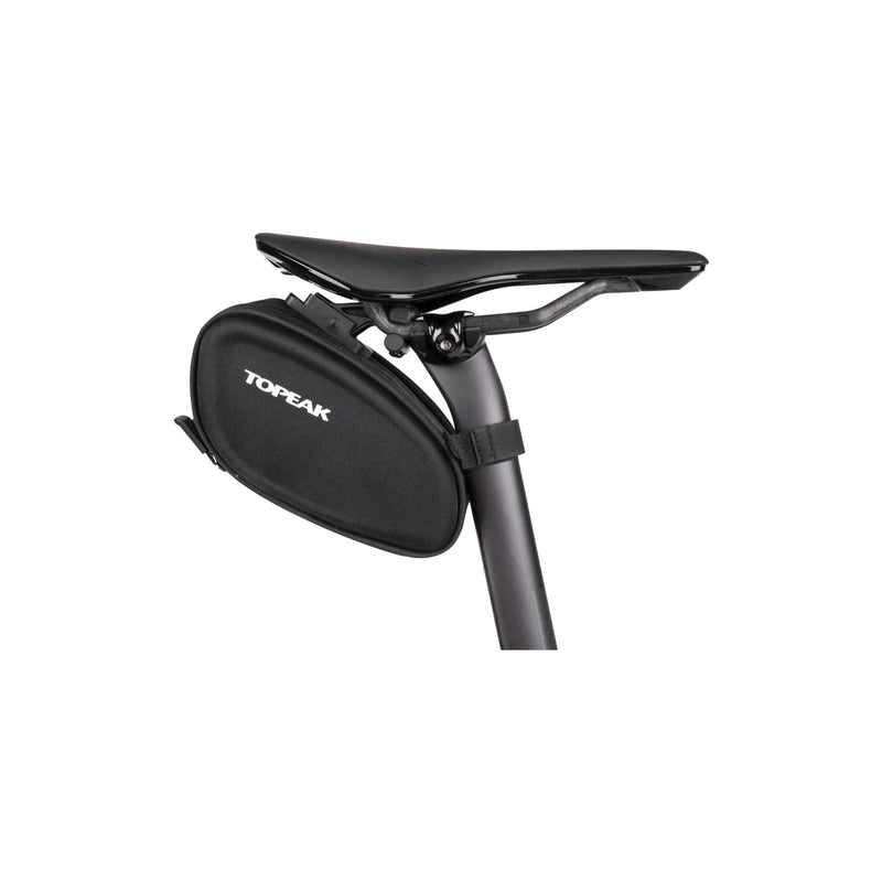 Afbeelding laden in galerijviewer, Topeak zadeltas Sidekick Medium, zwart, polyester, waterafstotend, 0,7L, fietsaccessoire
