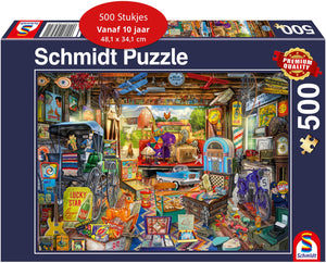 Schmidt - legpuzzel - garageverkoop - 500 stukjes - kinderen - vanaf 10 jaar