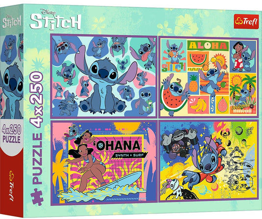 Trefl disney lilo stitch legpuzzel - 1000 stukjes - vanaf 3 jaar