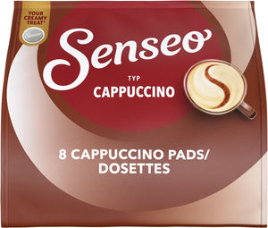 Senseo cappuccino caramel koffiepads - intensiteit 2 9 - 4 x 8 pads