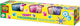 Ses creative - vingerverf trendy 4 kleuren - pastel roze, fel roze, lichtblauw en paars - 4x110ml - mengbaar - makkelijk uitwasbaar – glutenvrij
