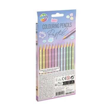 Moxy pastel kleurpotlodenset 12-delig