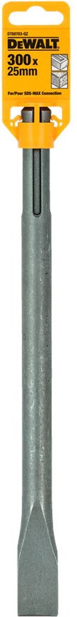 Dewalt dt60703-qz - platte beitel - sds-max - 25mm - 300mm