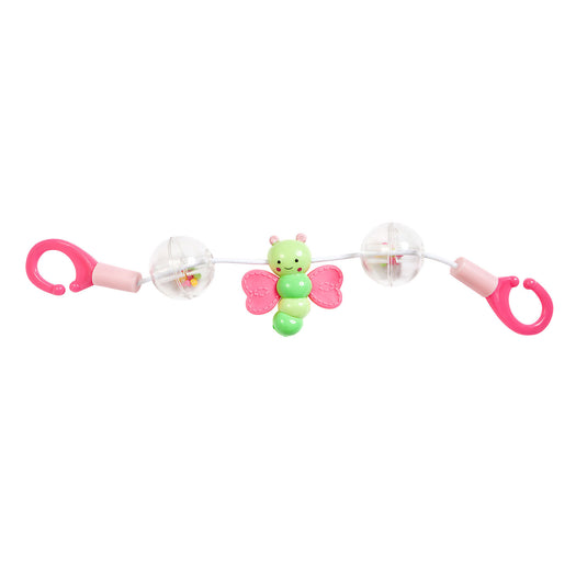 Heless poppenwagen rammelaar