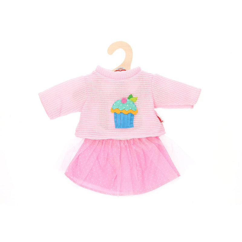 Load image into Gallery viewer, Poppen Pullover met Rok, 35-45 cm
