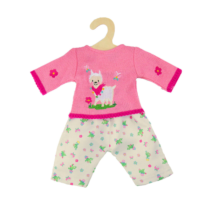 Load image into Gallery viewer, Heless poppen pullover met broek alpaca, 28-35 cm
