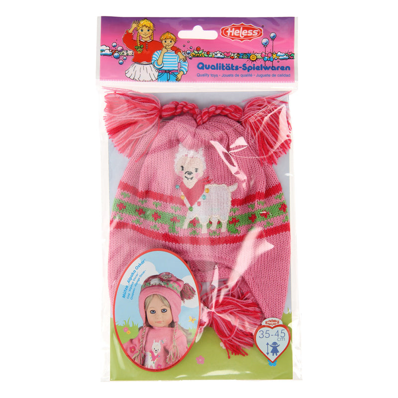 Load image into Gallery viewer, Heless poppen muts alpaca, 35-45 cm
