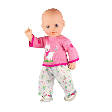 Heless poppen pullover met broek alpaca, 35-45 cm
