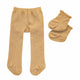 Heless poppenmaillot met sokken - goud, 35-45 cm
