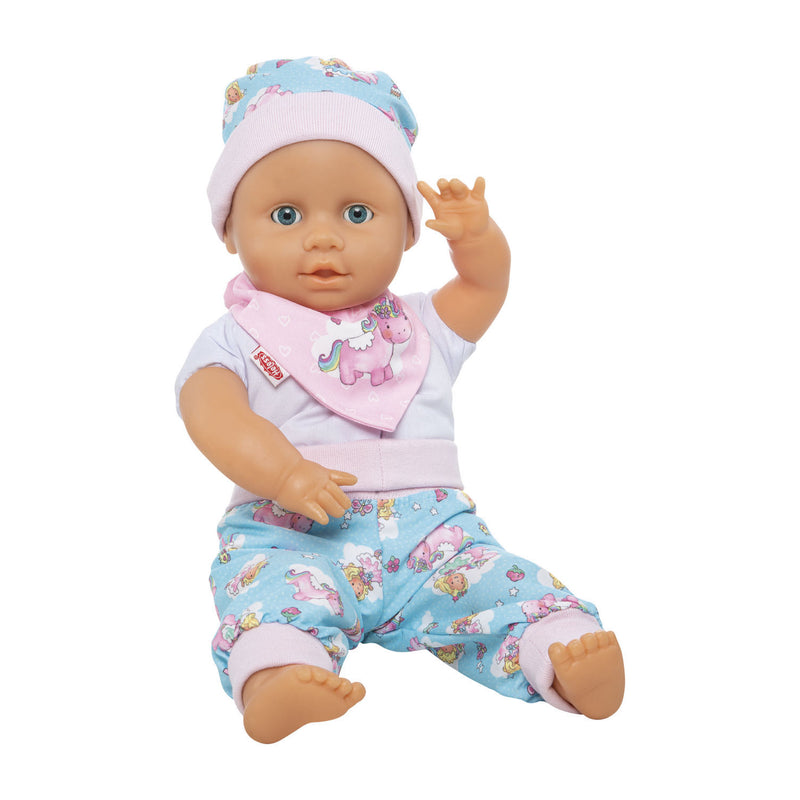 Afbeelding laden in galerijviewer, Heless poppenoutfit eenhoorn, 35-45 cm
